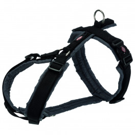 Шлейка Trixie Premium Trekking L 70-85 см черный-графит - фото №1