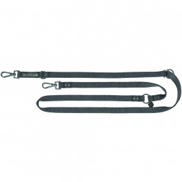 Поводок Trixie CityStyle V-Lead M–L 2м черный - фото №1
