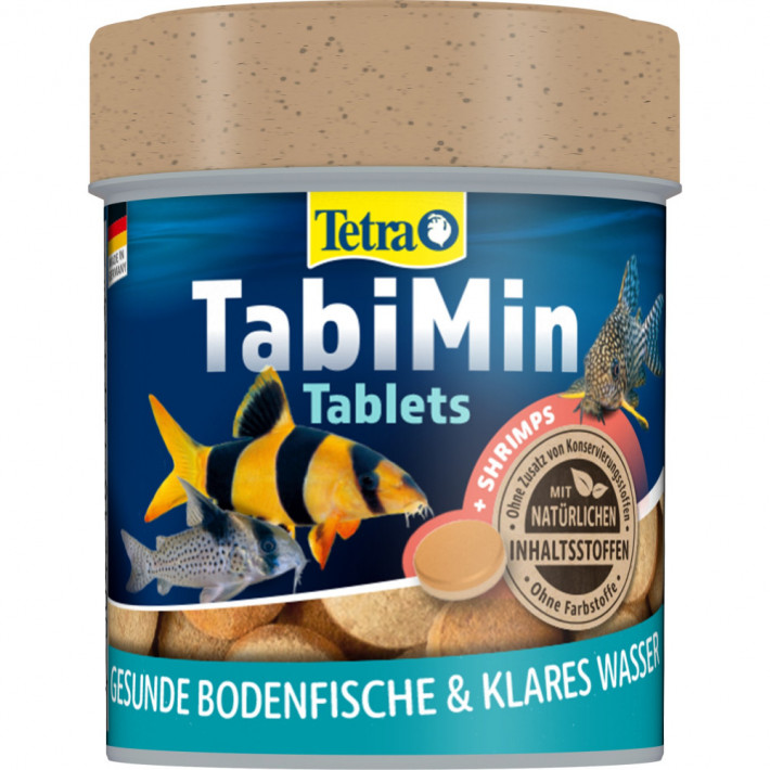 Сухой корм Tetra TabiMin для донных аквариумных рыбок (таблетки, 100 мл)