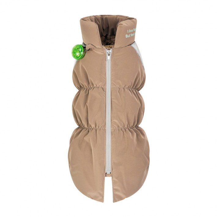 Согревающий жилет для собак Chip M2 Pet Fashion бежевый