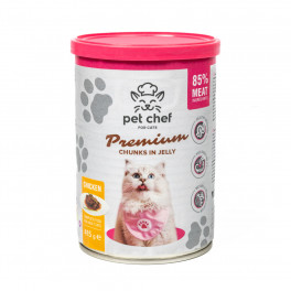 Вологий корм Pet Chef з куркою 415 г - фото №1