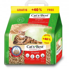 Наполнитель Cat’s Best Original древесный 5+2 л