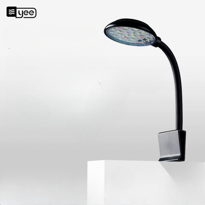 Світлодіодний круглий світильник для акваріума Yee з USB кабелем, 3Вт