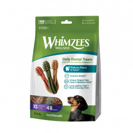 Лакомства-зубные щетки Whimzees Toothbrush XS 48 шт