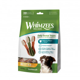 Лакомства-зубная щетка Whimzees Toothbrush M 12 шт