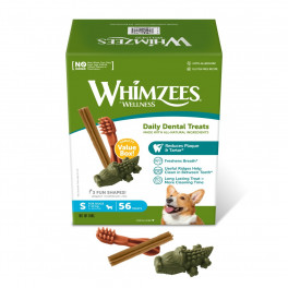 Набор лакомств Variety Value S Whimzees, 56 шт