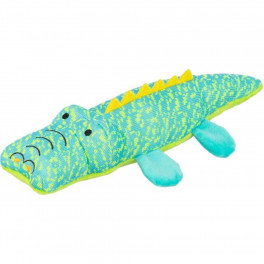 Игрушка Крокодил Trixie бирюзовый, 33 см - фото №1