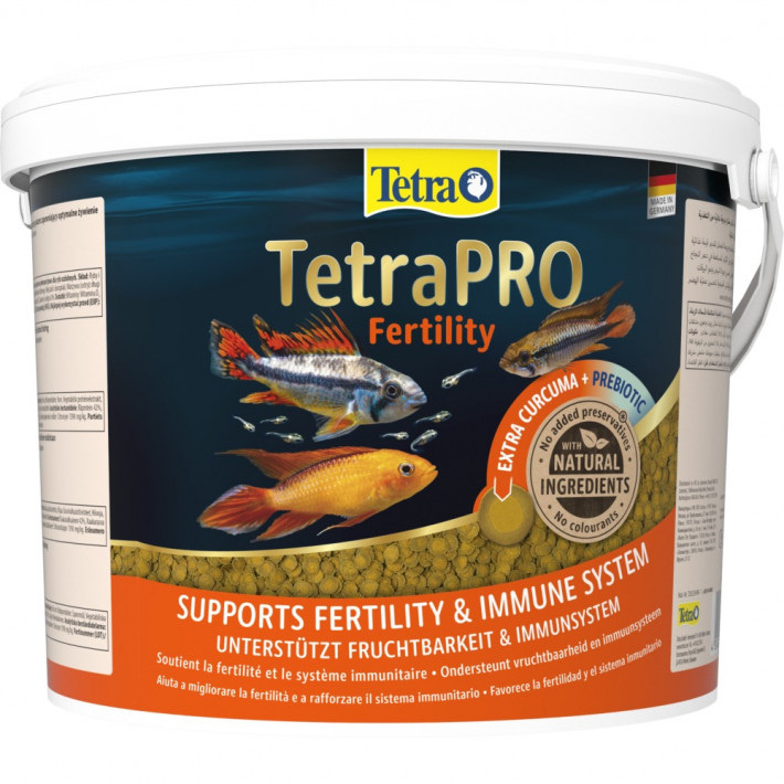 Корм TetraPRO Fertility для иммунитета и репродуктивной функции рыб (10л) - фото №3