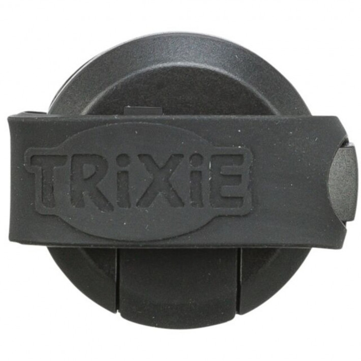Брелок-фонарик Trixie для ошейника USB графит d:3*8см - фото №4