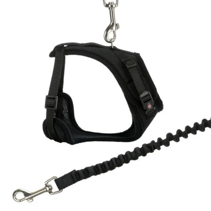 Шлейка Y-образная Trixie Y-Harness для кошек с поводком, 39-60 см - фото №3