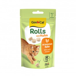 Ласощі GimCat ROLLS курка 40 г Ласощі GimCat ROLLS курка 40 г