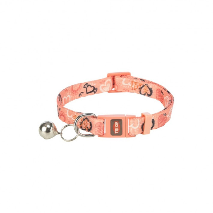 Ошейник Trixie для кошек Квітка с колокольчиком нейлоновый 19-31 см/10 мм - фото №2