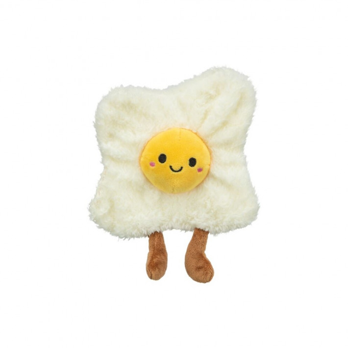 Игрушка для кошек Trixie Яичница XXL с кошачьей мятой и шуршалкой