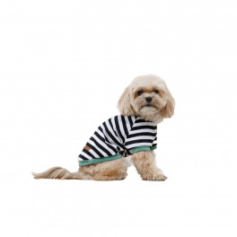 Футболка Pet Fashion Breeze XXS біло-чорна смуга