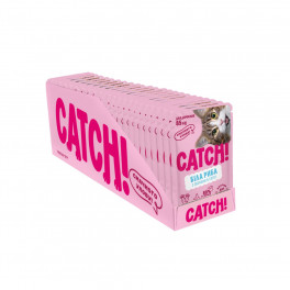 Влажный корм Catch! с белой рыбой и овощами (набор 24х85г)
