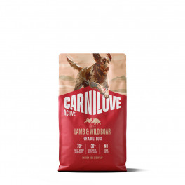 Корм Carnilove Active Lamb & Wild Boar для собак, 4 кг