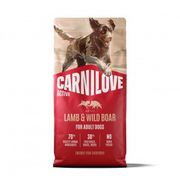 Сухий корм Carnilove Active Lamb & Wild Boar для собак, 12 кг