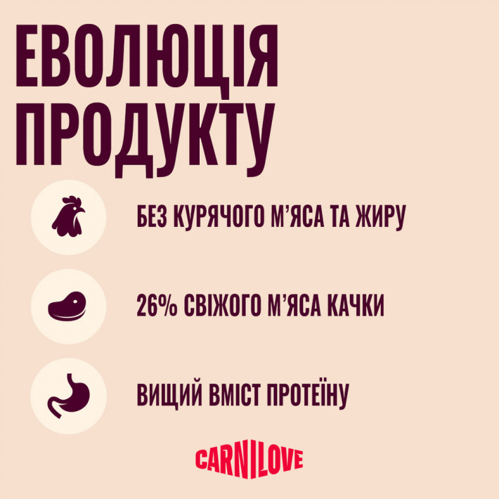 Сухий корм Carnilove Active Duck & Pheasant для дорослих собак, качка та фазан, 1,5 кг - фото №7