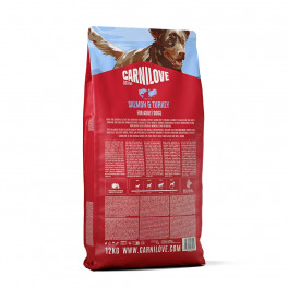 Корм Carnilove Active Salmon & Turkey для собак 12 кг