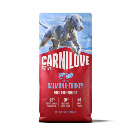 Корм Carnilove Active Salmon & Turkey Large Breed 12 кг