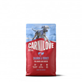 Корм Carnilove Active Salmon & Turkey Junior Large Breed 4 кг