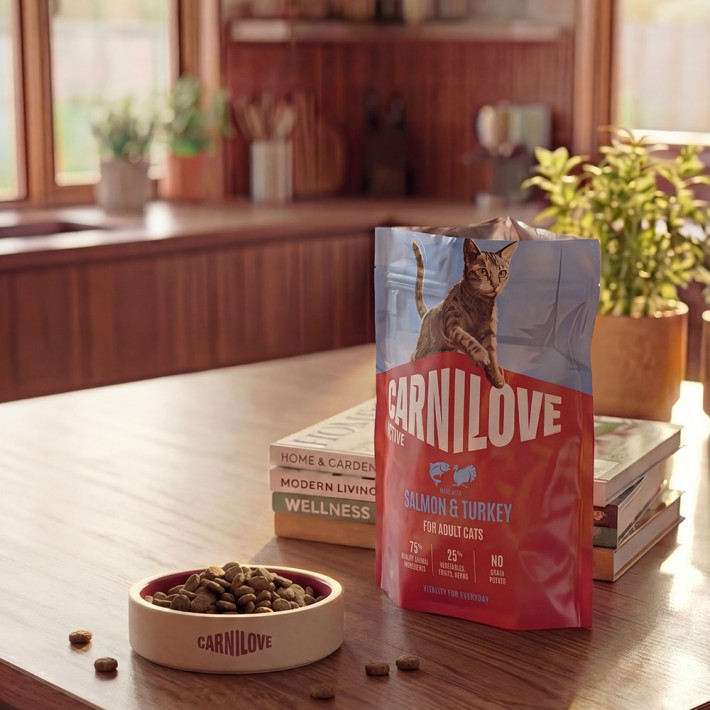 Корм сухий Carnilove Active Salmon & Turkey для котів лосось та індичка 400 г - фото №8