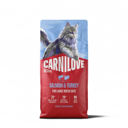 Сухий корм Carnilove Active Salmon & Turkey Large Breed для котів великих порід 6 кг