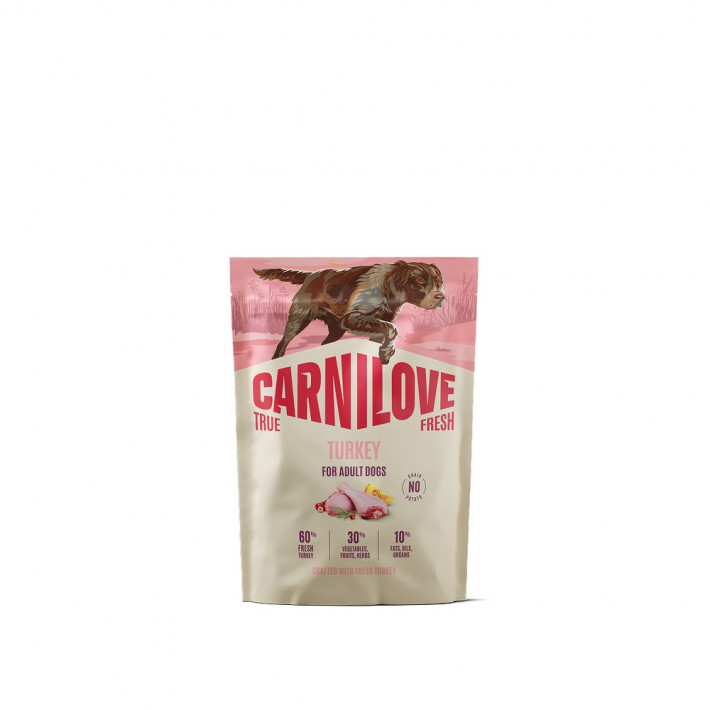 Сухий корм Carnilove True Fresh Turkey для собак з індичкою, 1,5 кг