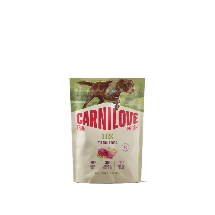 Корм сухий Carnilove True Fresh Duck для собак з качкою, 1,5 кг