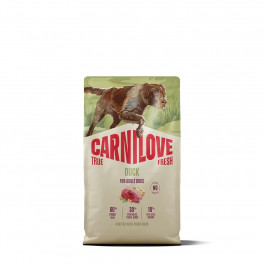 Корм Carnilove True Fresh Duck для собак, качка, 4 кг