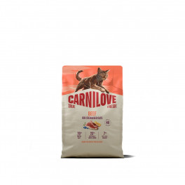 Корм Carnilove True Fresh Beef Sterilised для стерилізованих котів, яловичина, 2 кг