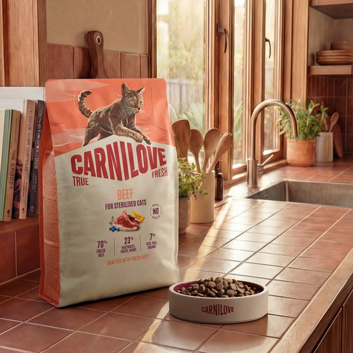 Сухий корм для кошенят Carnilove True Fresh Beef Kitten з яловичиною, 400 г - фото №8