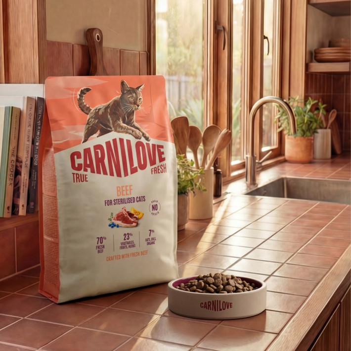 Сухой корм Carnilove True Fresh Fish & Turkey Sterilised для стерилизованных котов, рыба и индейка, 6 кг - фото №8