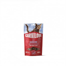 Ласощі Carnilove Soft Snack Сардина та Полуниця 50 г