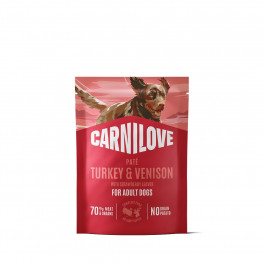 Вологий корм Carnilove Індичка та Оленина 300г