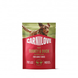 Вологий корм паштет Carnilove Turkey & Duck 300 г