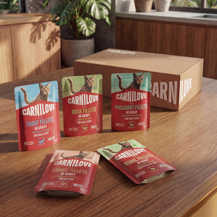 Вологий корм у соусі Carnilove Gravy Multipack для котів, асорті 12x85 г - фото №3