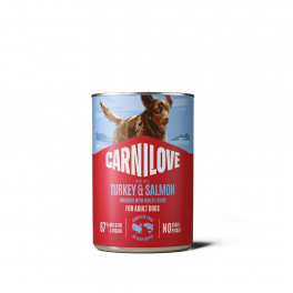 Вологий корм Carnilove Salmon & Turkey паштет 400 г