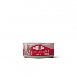Вологий корм паштет Turkey & Reindeer Carnilove 100 г