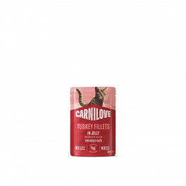 Вологий корм Carnilove Jelly Turkey with Valerian 85 г