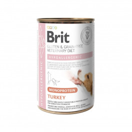 Влажный корм Brit VetDiet Hypoallergenic Turkey 400 г