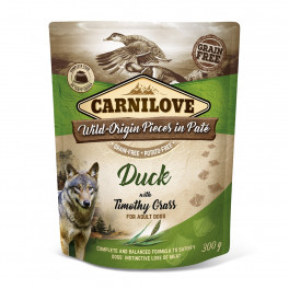 Вологий корм Carnilove Pate Duck with Timothy Grass 300 г
