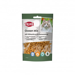 Лакомства Trixie Ocean Mix с куриным филе и мятой, 50 г