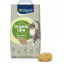 Наполнитель растительный Organic Care 8л/3.2кг Biokat's