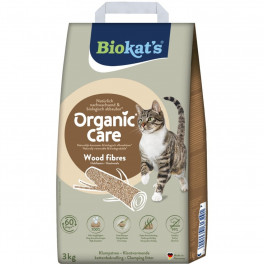 Наполнитель древесный Organic Care 8л/3кг Biokat's