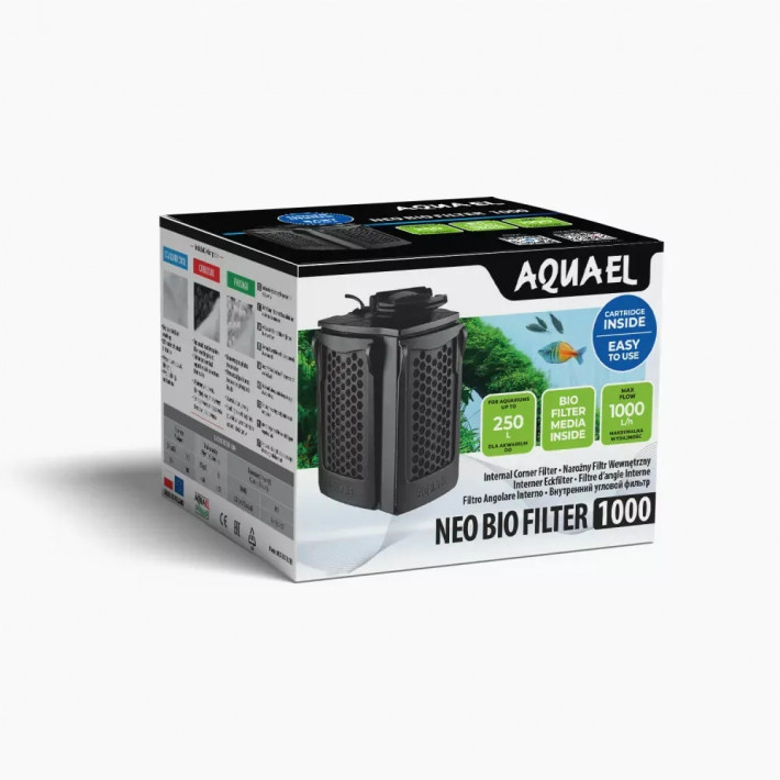 Внутрішній модульний фільтр для акваріума Aquael NEO BIO 1000 - фото №3