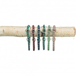 Ошейник Trixie Cavo XS-S 25-31 см рыже-графитовый - фото №2