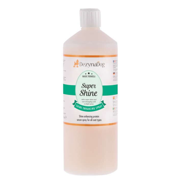 Протеиновая спрей-сыворотка для блеска шерсти DezynaDog Super Shine, 1 л