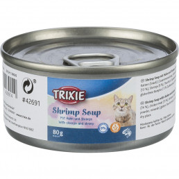 Вологий корм Trixie Shrimp Soup (курка та креветки), 80 г