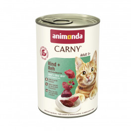 Вологий корм Animonda Carny Adult яловичина, оленина, брусниця 400 г